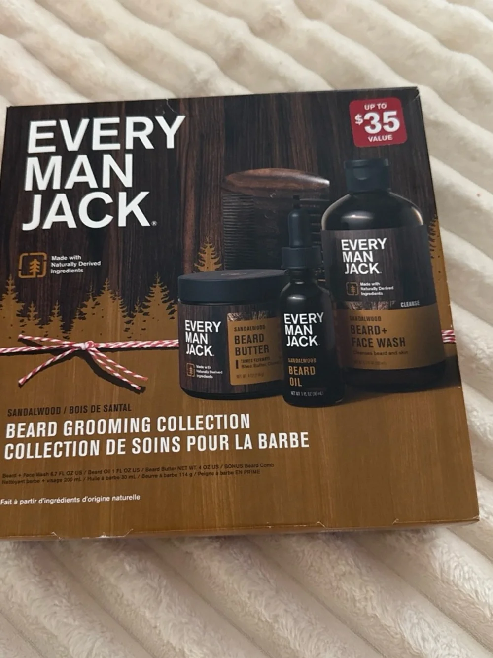 Every Man Jack Sandalwood Beard Grooming Collection - Brown